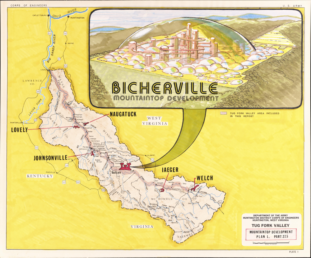 Tug Fork Valley Mountaintop Development Plan L, Part 27.5. / Bicherville Mountaintop Development. - Main View