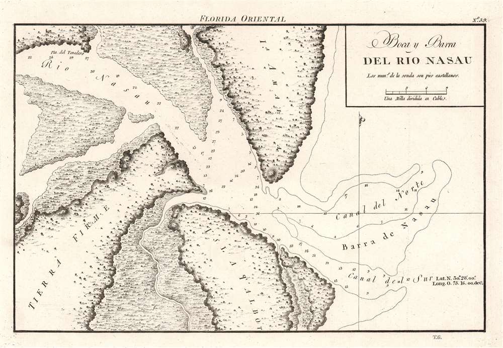 Boca y Barra del Rio Nasau. - Main View