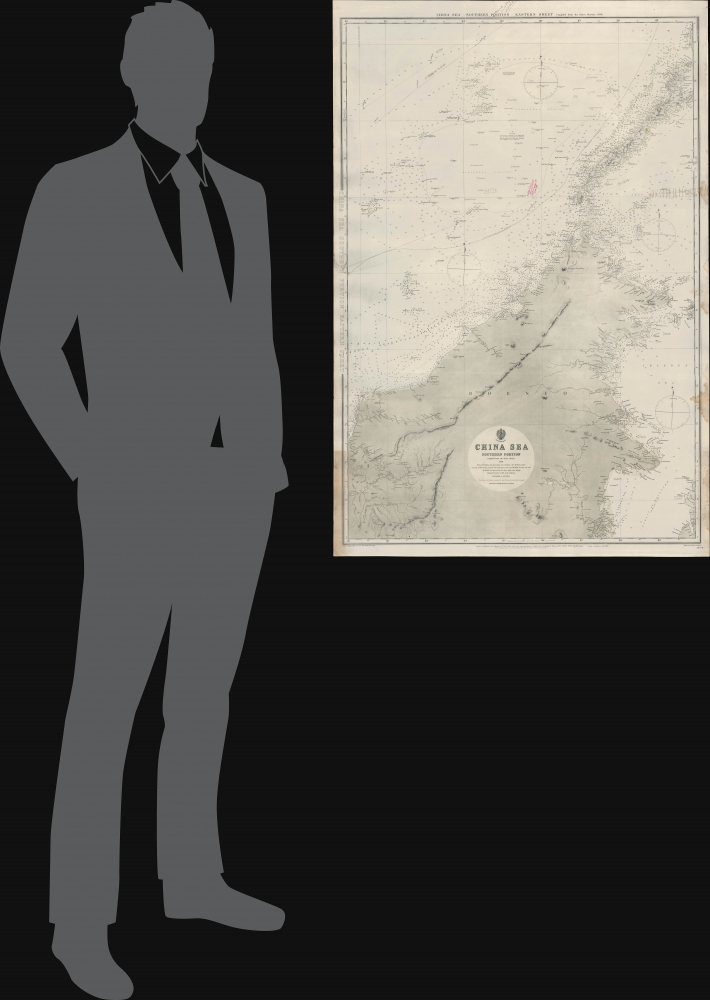 China Sea - Southern Portion - Eastern Sheet Compiled from the latest surveys, 1881. [Admiralty Chart No.] 2660 B. - Alternate View 1