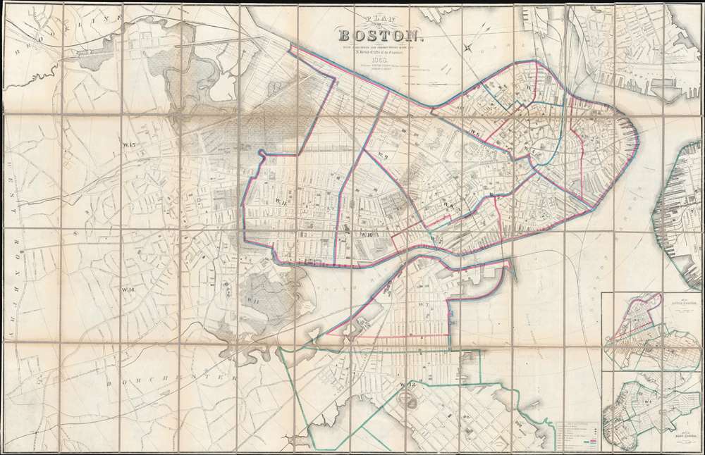 Plan of Boston. - Main View