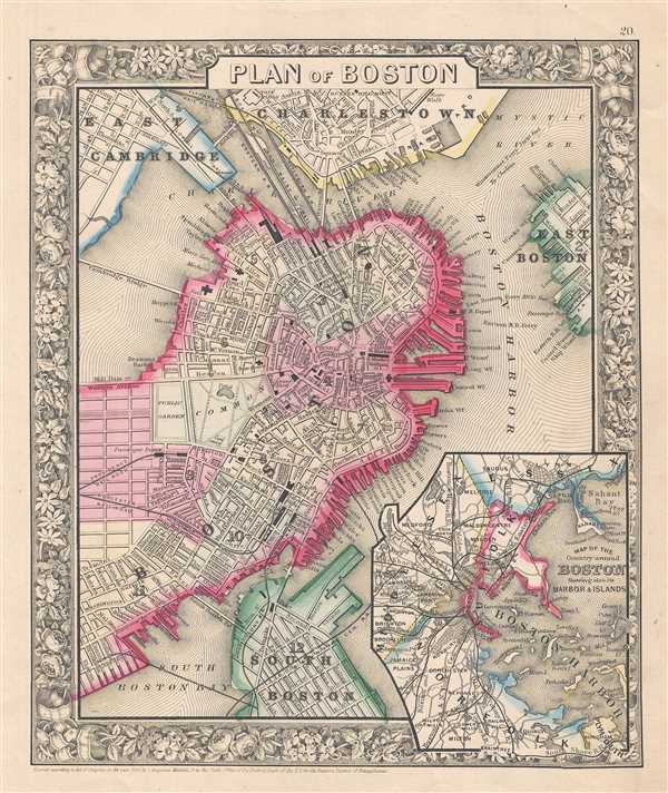 Plan of Boston. - Main View