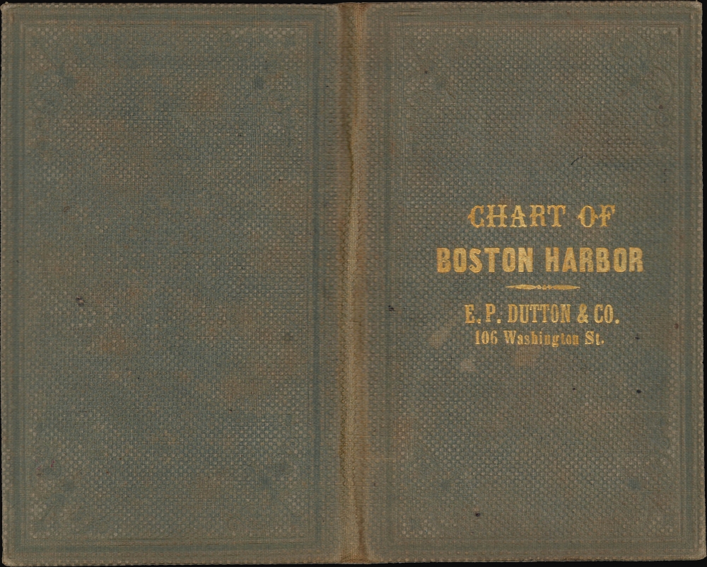 Chart of Boston Harbor and of Massachusetts Bay with Map of the Adjacent Country. - Alternate View 1