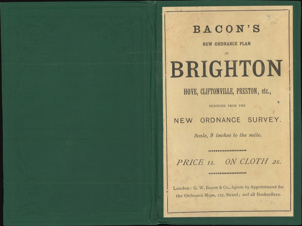 Bacon's New Ordnance Plan of Brighton. - Alternate View 2