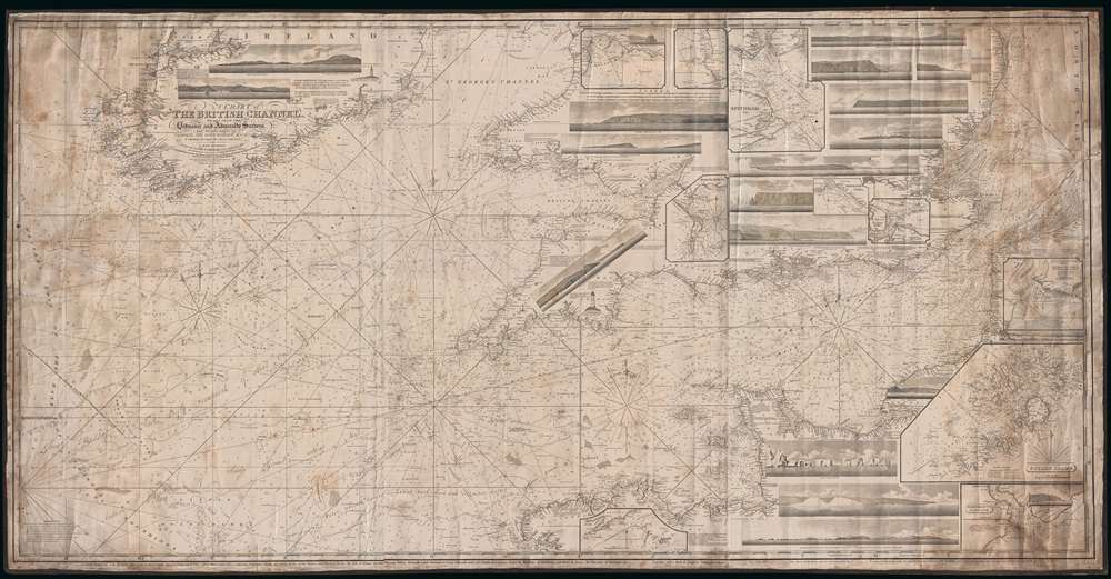 Admiralty Chart English Channel