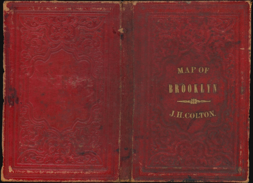 Map of the city of Brooklyn, as laid out by commissioners, and confirmed by acts of the Legislature of the state of New York, made from actual surveys the farm lines and names of original owners being accurately drawn from authentic sources. Containing also a map of the Village of Williamsburgh, and part of the city of New-York: compiled from accurate surveys and documents and showing the true relative position of all. - Alternate View 2