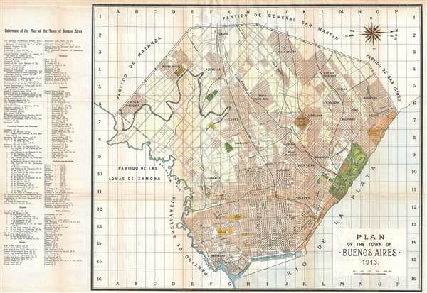 Plan of the Town of Buenos Aires. - Main View