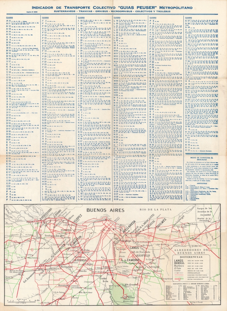 Plano de la Ciudad de Buenos Aires. - Alternate View 1