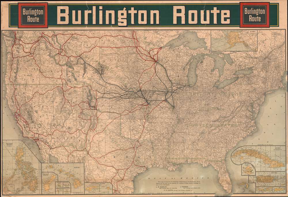 Burlington Route. - Main View