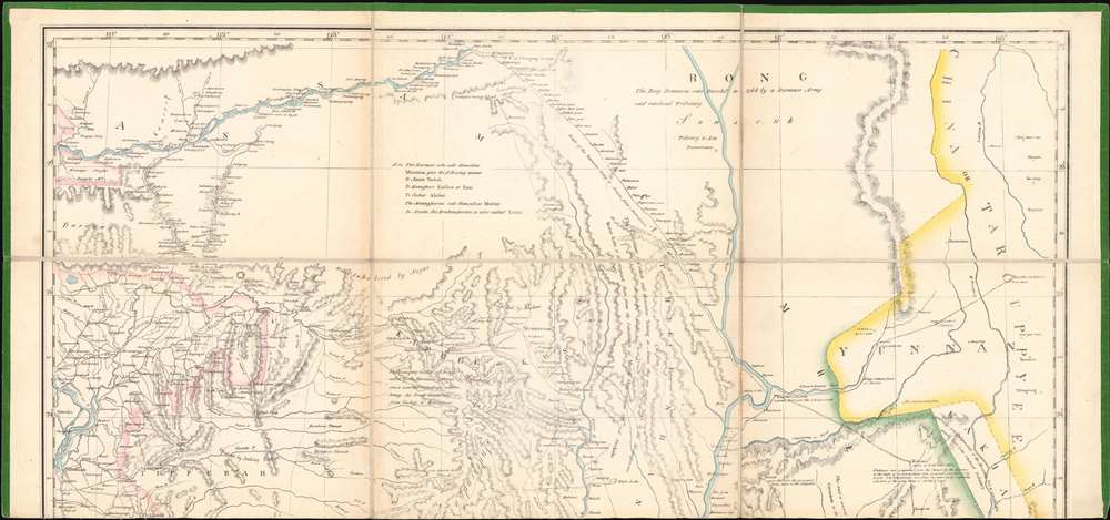 A Geographical Sketch of the Burmese Empire. - Alternate View 2