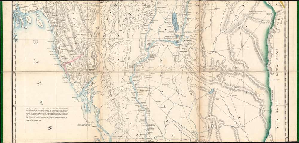 A Geographical Sketch of the Burmese Empire. - Alternate View 3