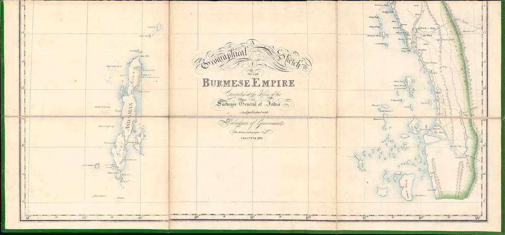 A Geographical Sketch of the Burmese Empire. - Alternate View 5