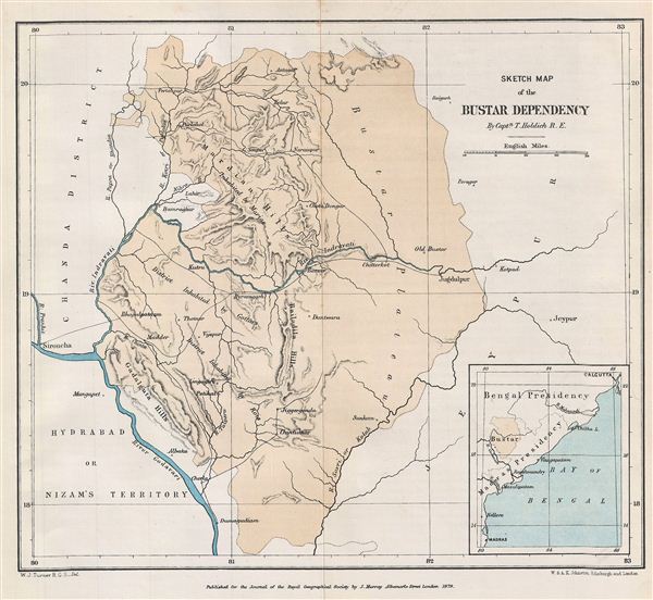 Sketch Map of the Bustar Dependency. - Main View