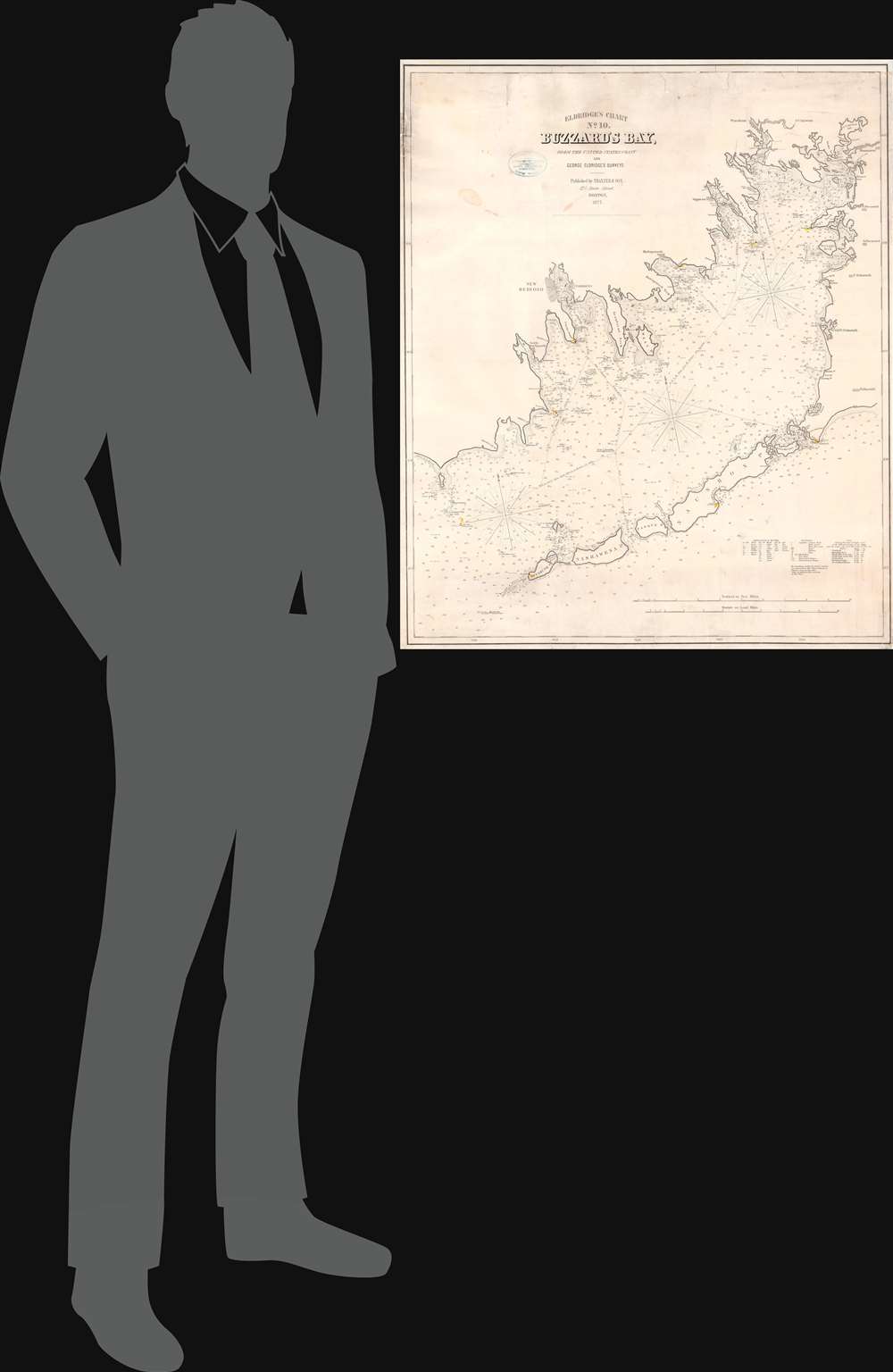 Eldridge's Chart No. 10. Buzzard's Bay, from the United States Coast and George Eldridge's Surveys. - Alternate View 1