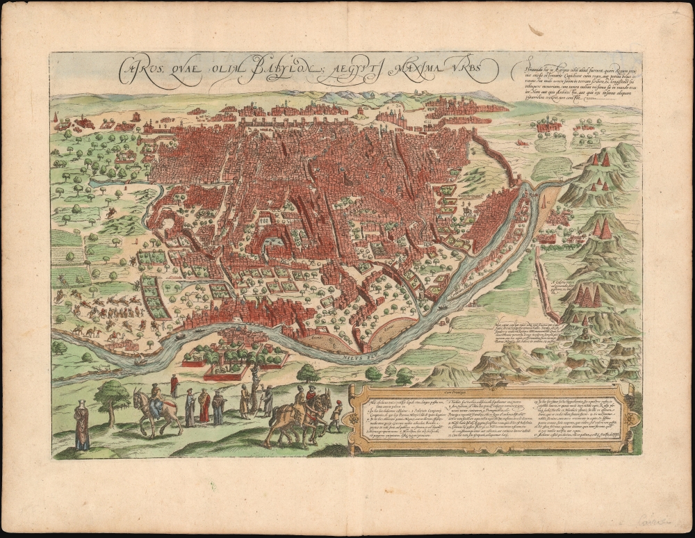 Cairus, quae olim Babylon; Aegypti Maxima Urbs. - Main View