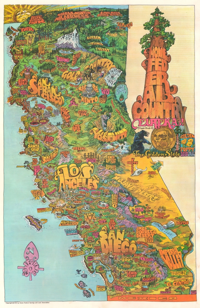 Home Federal Country. Eureka! The Golden State. - Main View