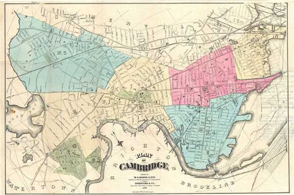 Plan of Cambridge. - Main View