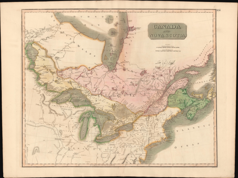 Canada and Nova Scotia. - Main View