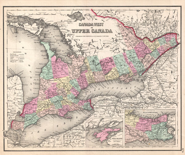 Canada West or Upper Canada. - Main View