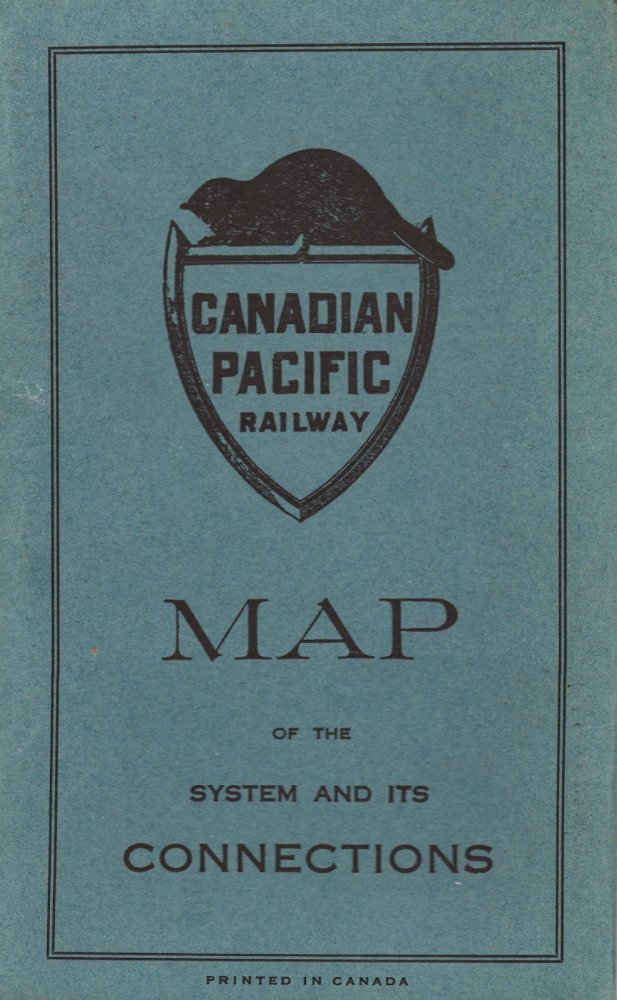 Map of the Canadian Pacific Railway The Minneapolis, St. Paul and Sault Ste. Marie Railway The Duluth, South Shore and Atlantic Railway The Spokane International Railway and Connections. - Alternate View 2