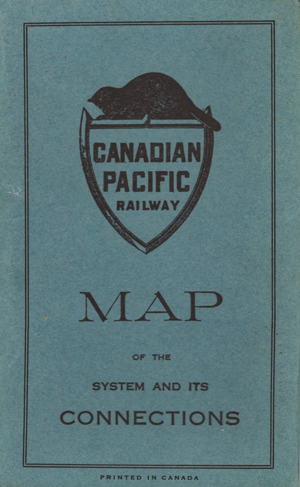 Map of the Canadian Pacific Railway The Minneapolis, St. Paul and Sault Ste. Marie Railway The Duluth, South Shore and Atlantic Railway The Spokane International Railway and Connections. - Alternate View 2