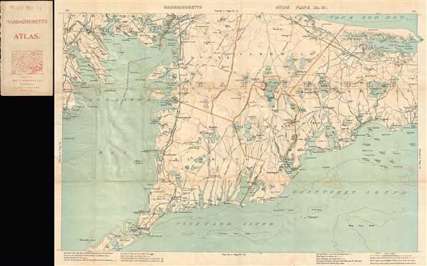 Massachusetts Atlas Plate No. 12. - Main View