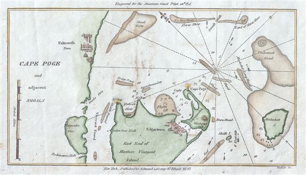 Cape Poge and adjacent Shoals. - Main View