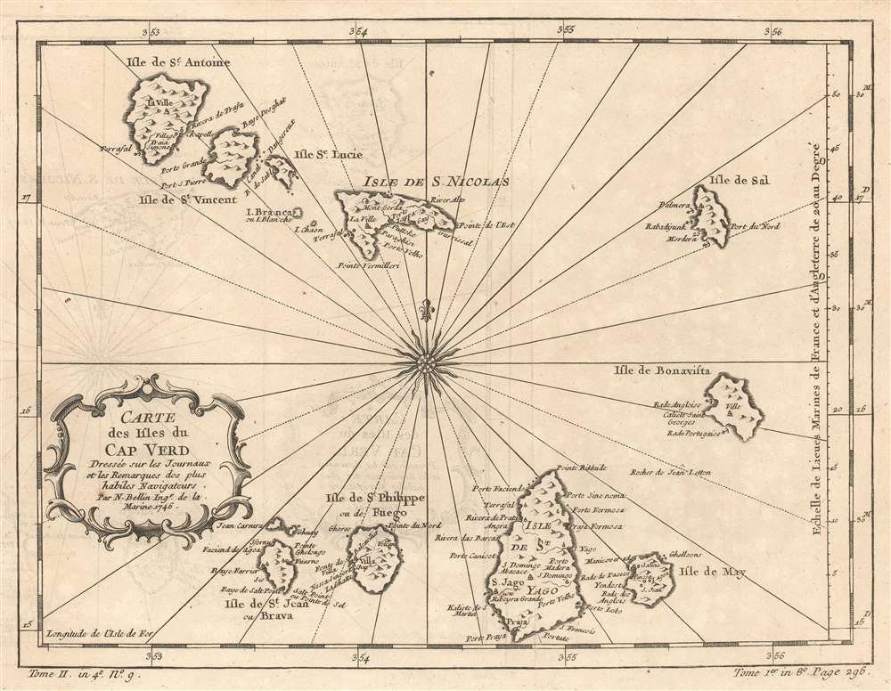 Carte des Isles du Cap Verd. - Main View