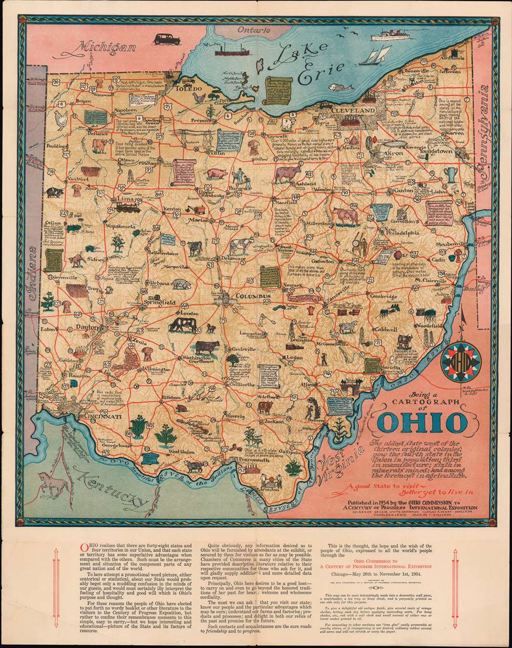 Being a Cartograph of Ohio. - Main View