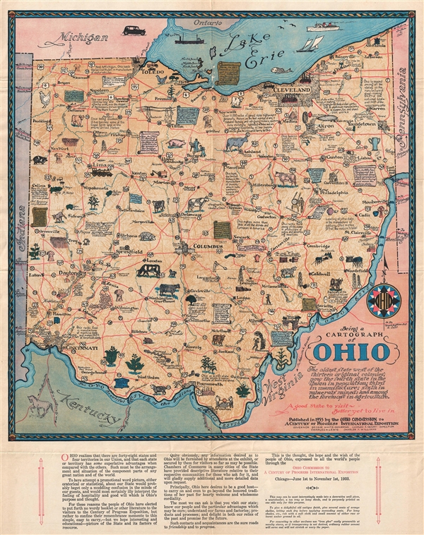 Being a Cartograph of Ohio.