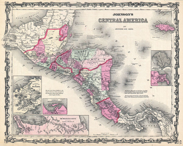 Johnson's Central America. - Main View