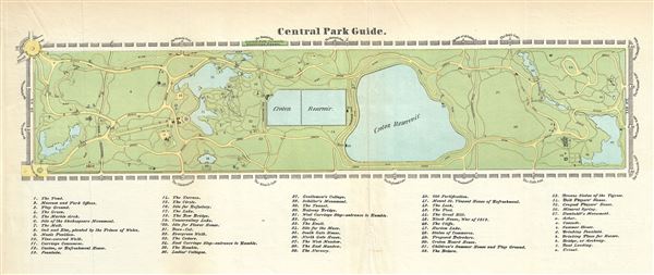 Central Park Guide. - Main View
