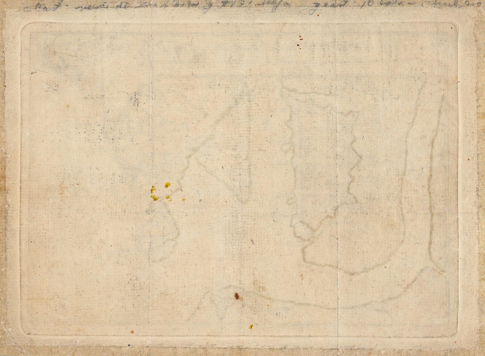 Plano de Charles Town capital de la Carolina Medl. con un mapa de la costa que media entre esta ciudad y la de S. Agustin de la Florida en America. - Alternate View 1