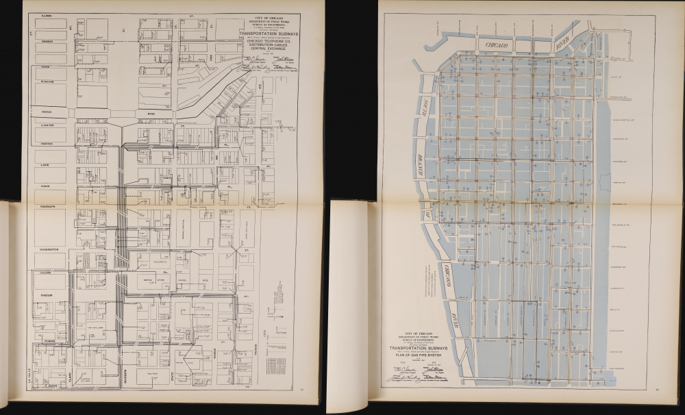 City of Chicago Report on Transportation Subways. - Alternate View 6