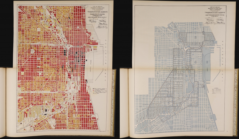 City of Chicago Report on Transportation Subways. - Alternate View 8