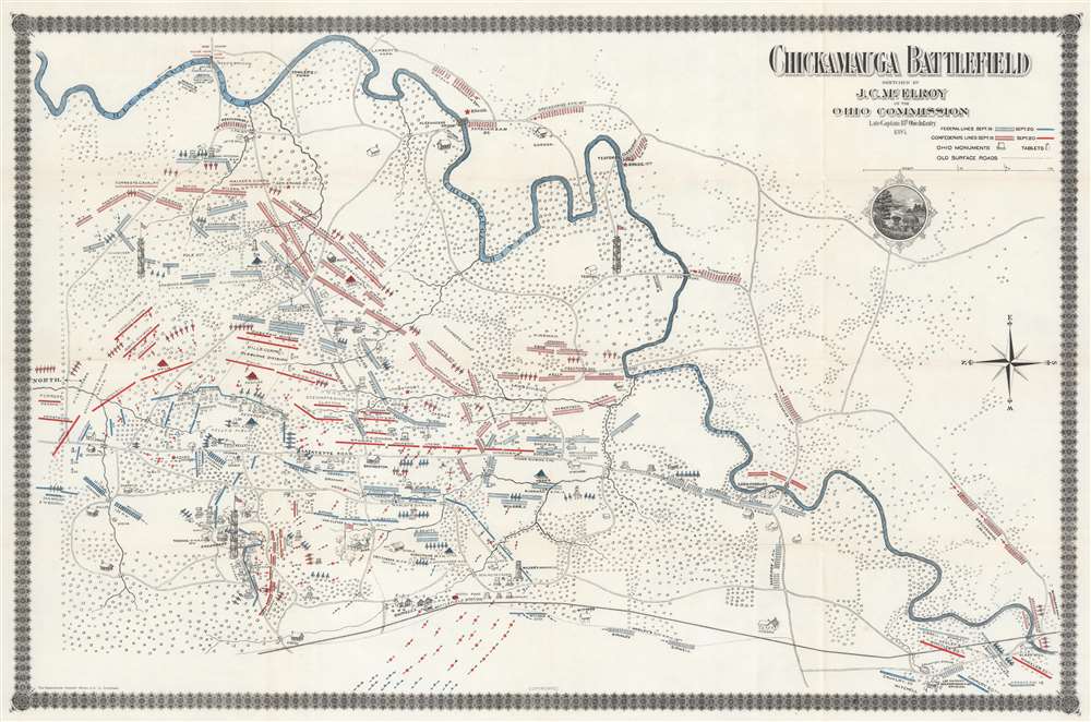 Chickamauga Battlefield. - Main View