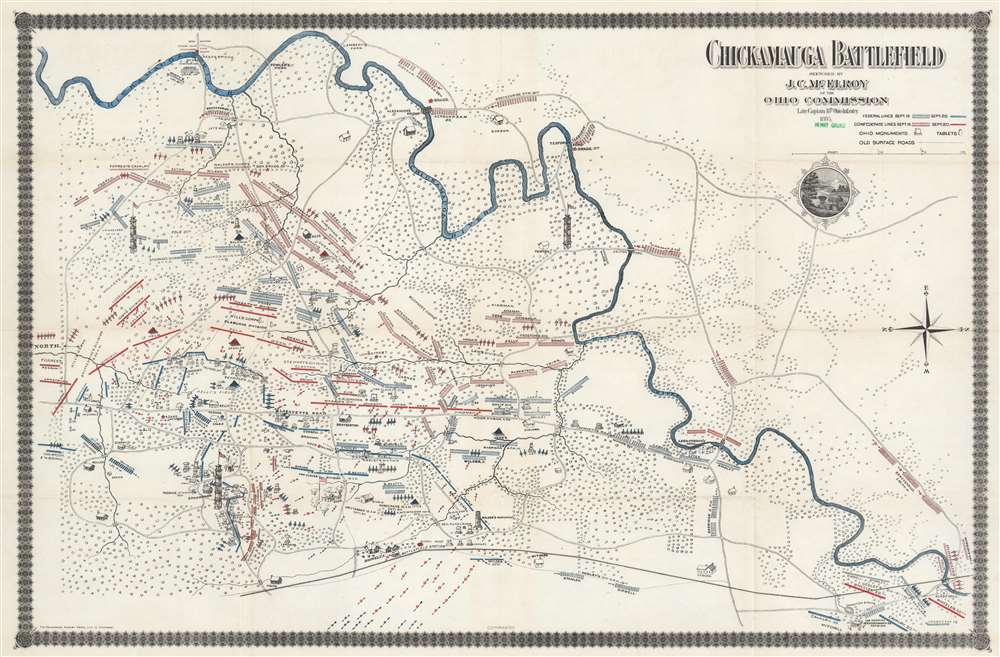 Chickamauga Battlefield. - Main View