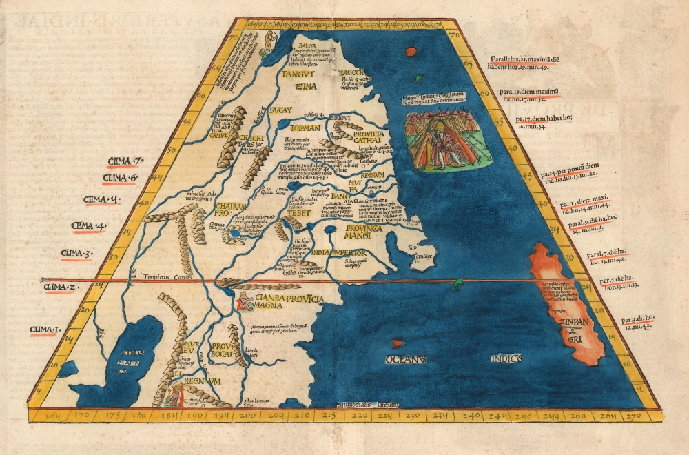 Tabula Superioris Indiae et Tartariae Majoris. - Main View