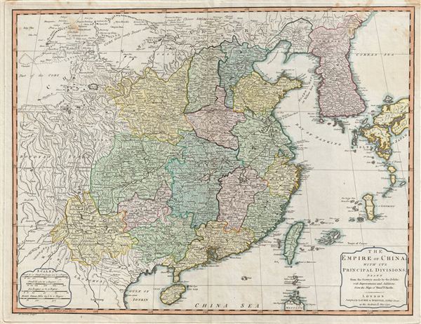 The Empire of China with its Principal Divisions. - Main View