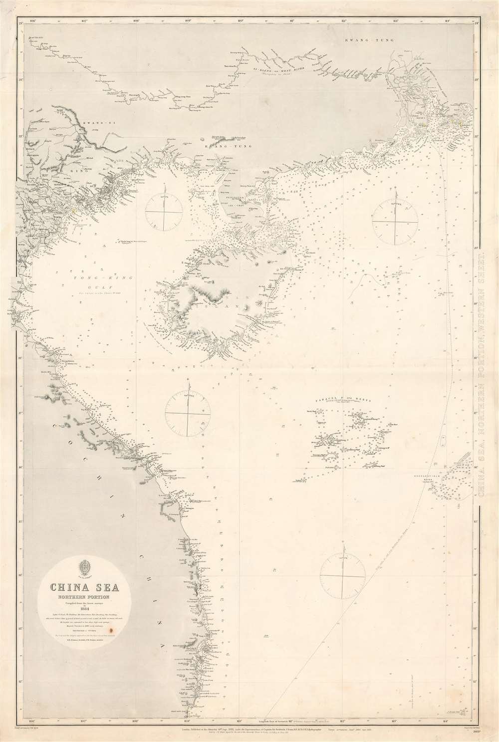 China Sea, Northern Portion, Western Sheet. - Main View