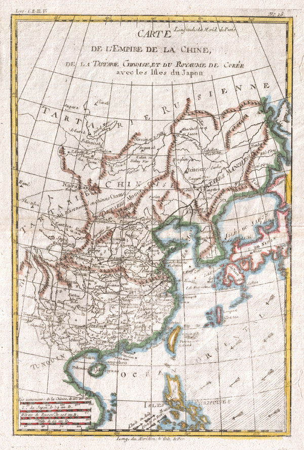Carte De L'Empire De La Chine - Main View