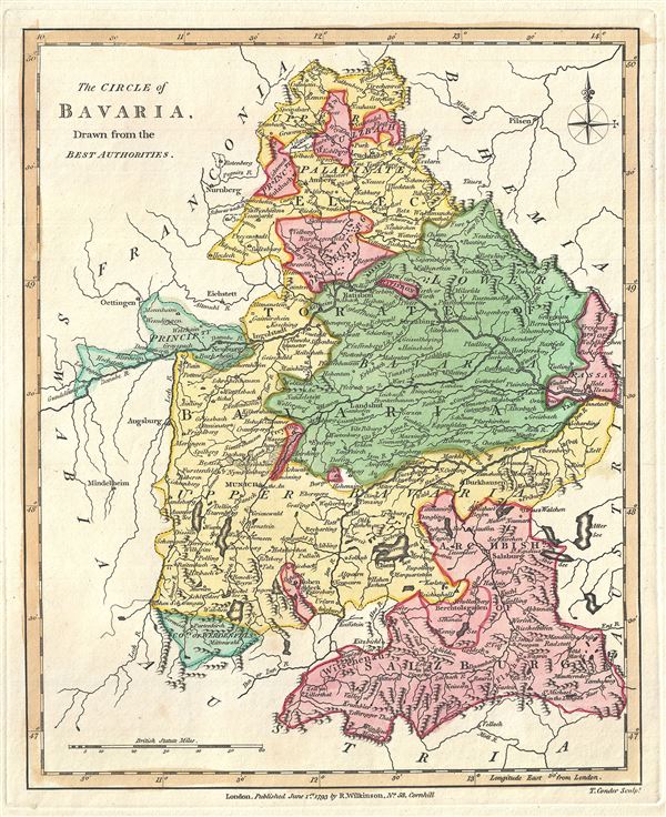 The Circle of Bavaria, Drawn from the Best Authorities. - Main View