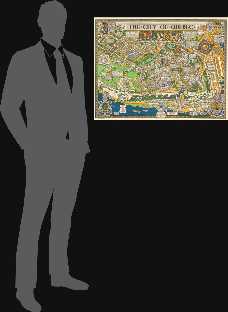 The City of Quebec with Historical Notes. - Alternate View 1