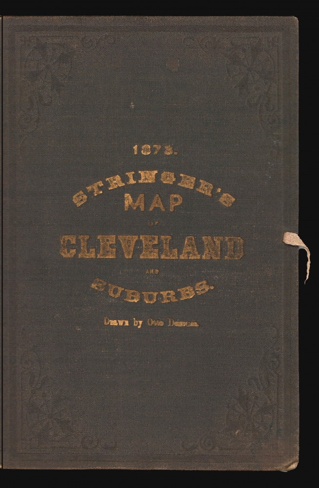 Stringer's Map of Cleveland and Suburbs. - Alternate View 2