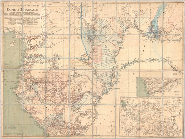 Service Géographique des Colonies Congo Français. - Main View