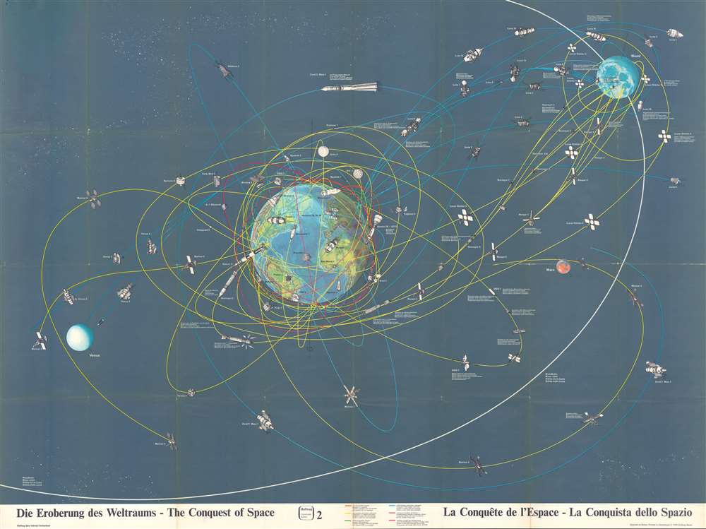 Die Eroberung des Weltraums - The Conquest of Space - La Conquête de l'Espace - La Conquista dello Spazio. - Main View