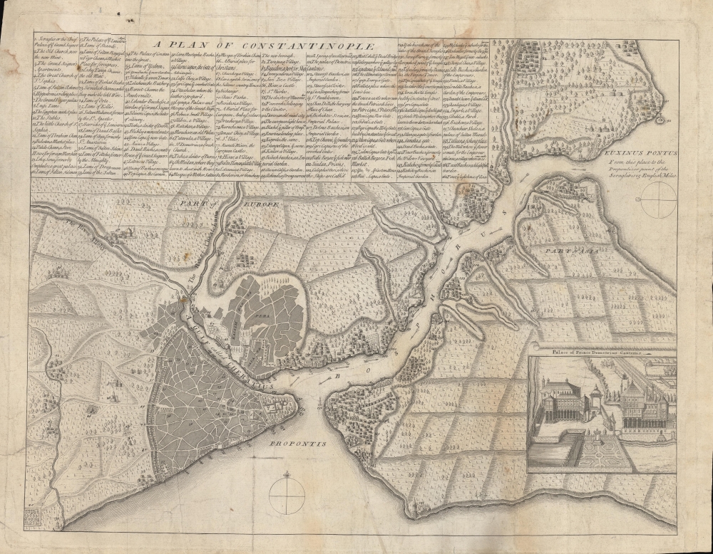 A Plan of Constantinople. - Main View