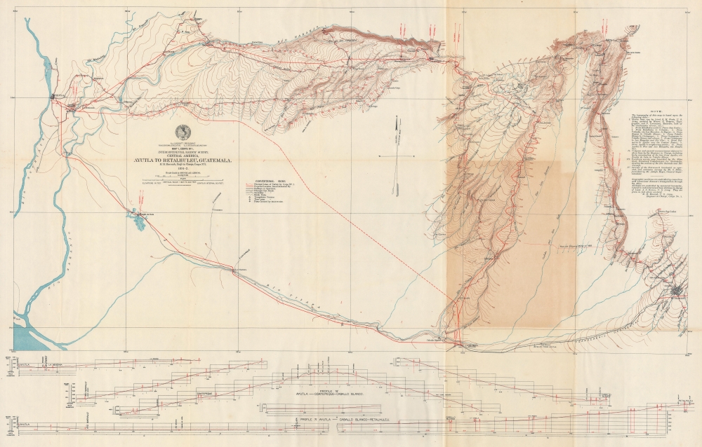 Intercontinental Railway Commission. Report of Corps No. 1. Maps and Profiles. - Alternate View 1