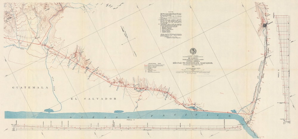 Intercontinental Railway Commission. Report of Corps No. 1. Maps and Profiles. - Alternate View 3