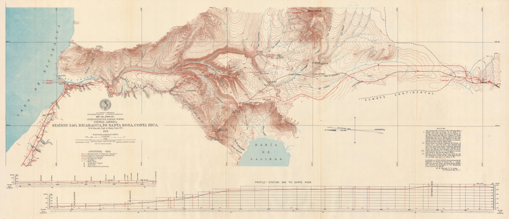 Intercontinental Railway Commission. Report of Corps No. 1. Maps and Profiles. - Alternate View 8