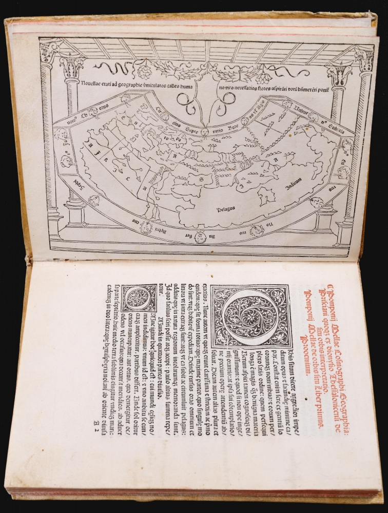 Pomponii Mellae Cosmographi Geographia De Situ Orbis. Tr. Priscianus. - Main View